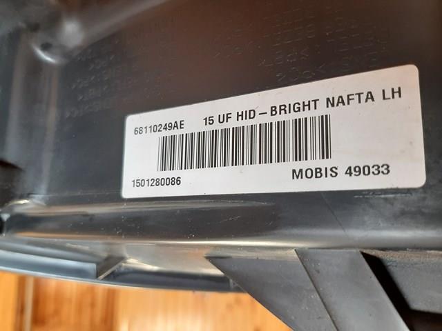 Купити 68110249AE Chrysler Фара ліва передня