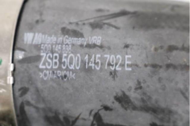 Шланг/патрубок интеркуллера 5Q0145792E VAG