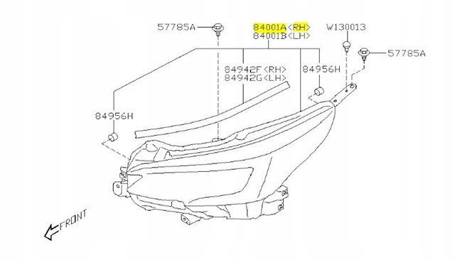  Subaru 84002AN14A ціна, від 300.82 USD