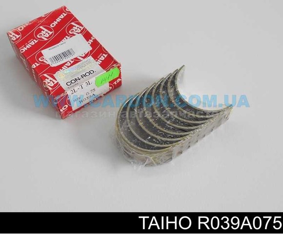 R039A075 Taiho Підшипник коленвала, шатунів, комплект, 3-й ремонт (+0,75)