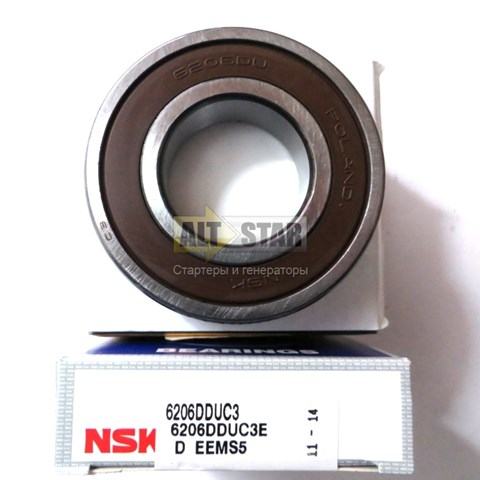 6206DDUC3E NSK Підшипник КПП