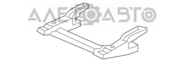 Кронштейн решітки радіатора Honda 71150TRTA00
