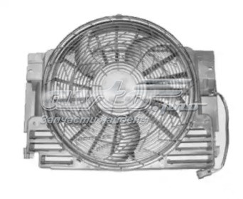 Дифузор радіатора кондиціонера, в зборі з крильчаткою і двигуном WG1720192 WILMINK GROUP