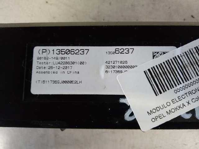  Opel 13506237