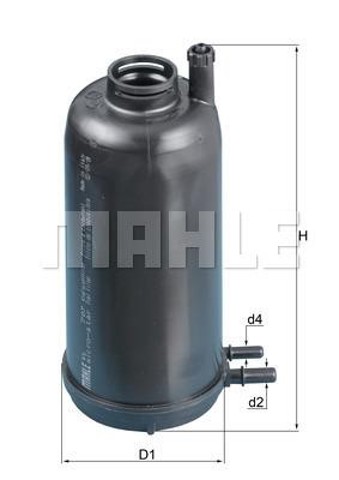 Фільтр паливний Mahle Original KL707D