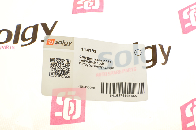 114183 Solgy Трубка, що нагнітається