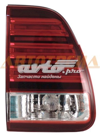 Ліхтар задній лівий, внутрішній 8159160201 Toyota