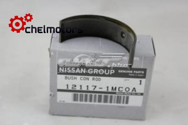 Купити 121171MC0A Nissan/Infiniti Вкладиші колінвала, шатунні, комплект, 1-й ремонт (+0,25)