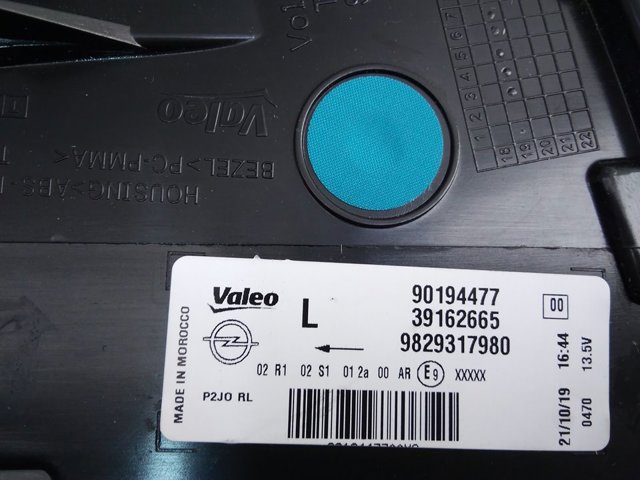 Стоп задній Opel 9829317980