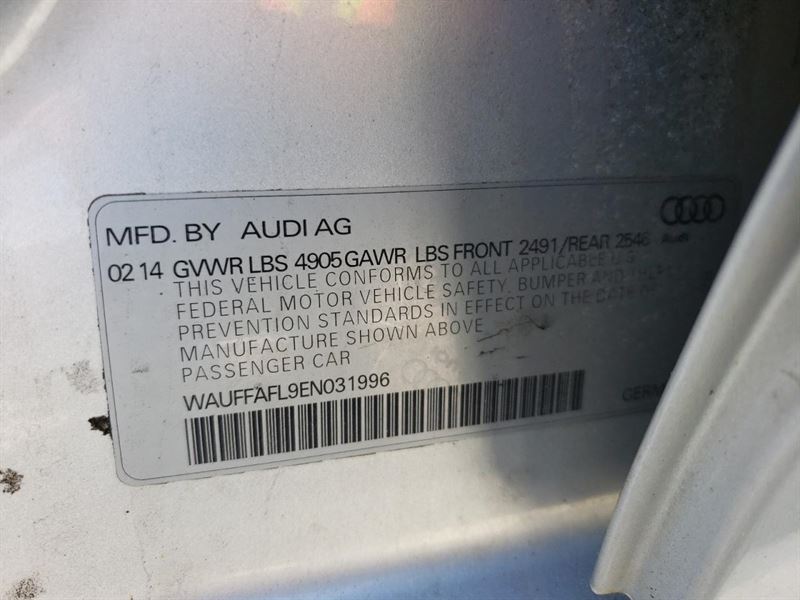AUDI A4 B8 седан (8K2) (2007 - 2015) Розбірка AUDI A4 B8 седан (8K2) (2007 - 2015)
