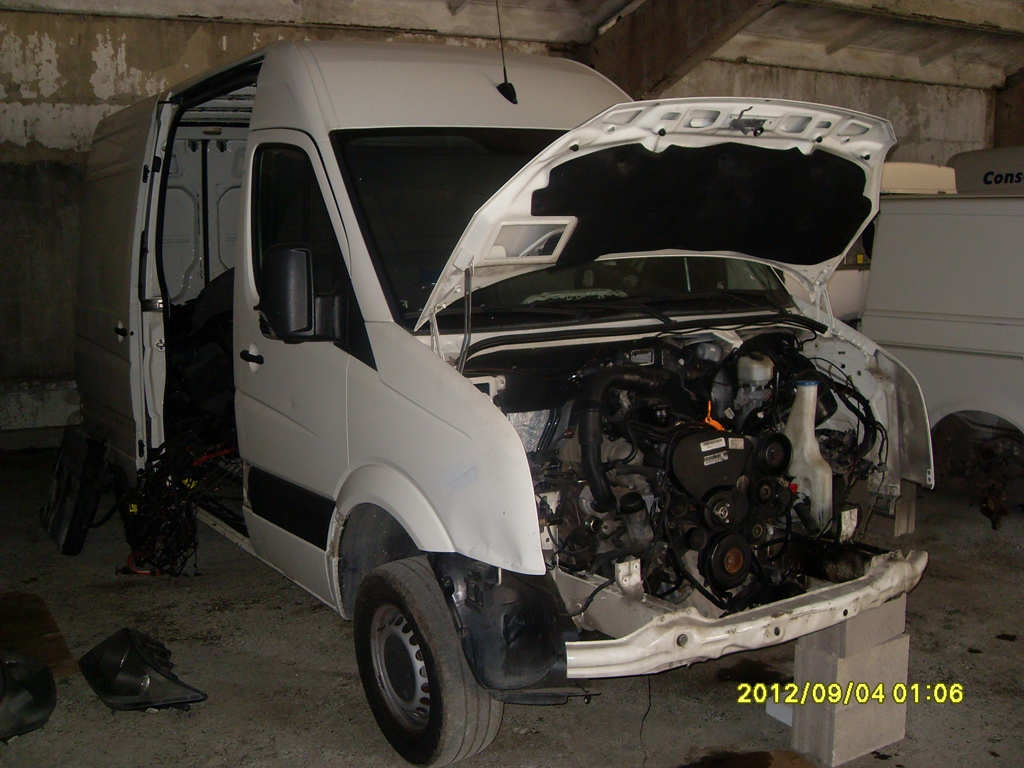Розбірка VOLKSWAGEN CRAFTER 30-50 фургон (2E, 2EA, 2EB, 2ED, 2EH, 2EX) (2006 - 2016)