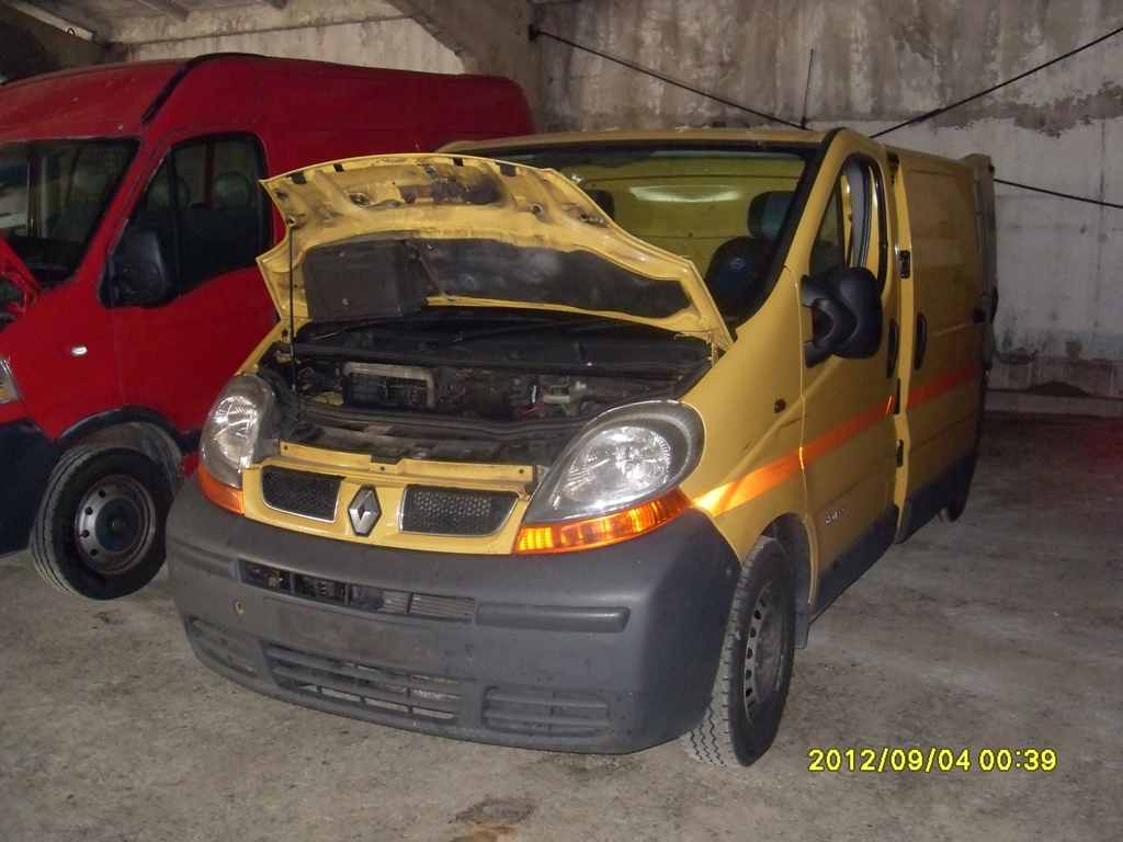 Розбірка RENAULT TRAFIC II фургон (FL) (2001 - 2014)
