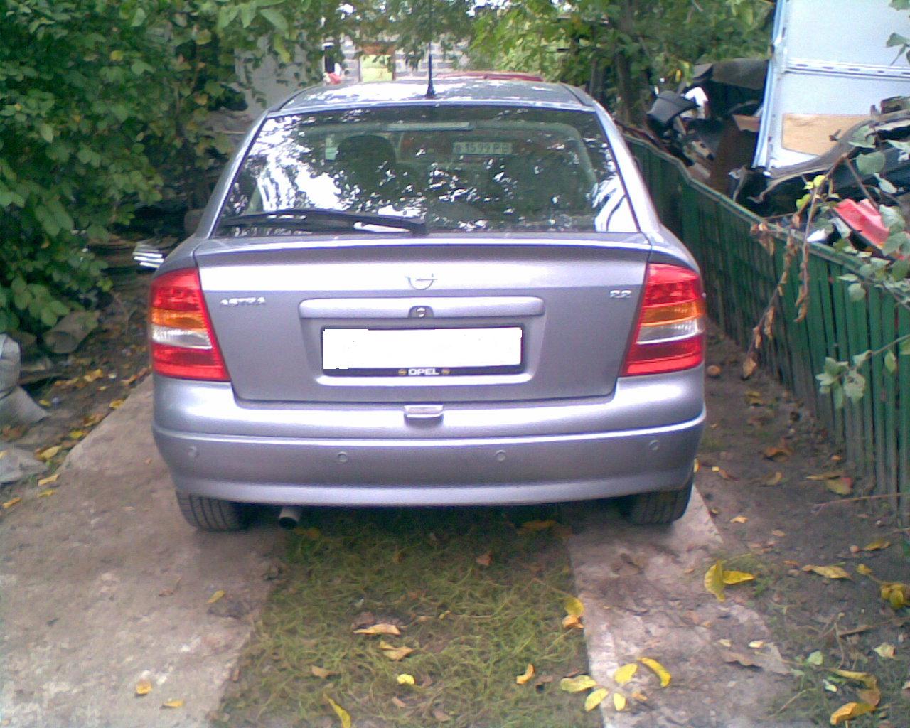 Авторозборка OPEL ASTRA G хетчбек (F48, F08) (1998 - 2009)